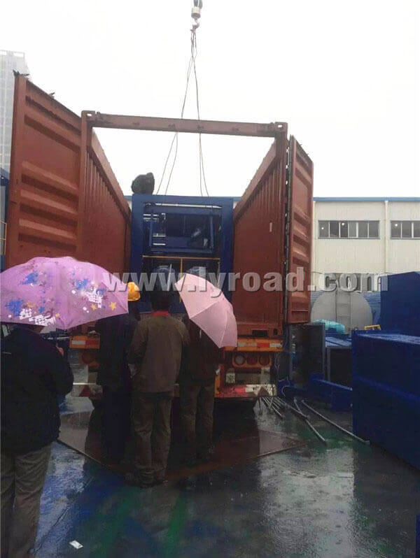 LB1000 Asphalt Plant Shipped to Zambia